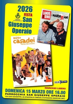 Festa di San Giuseppe Operaio (ingresso libero)