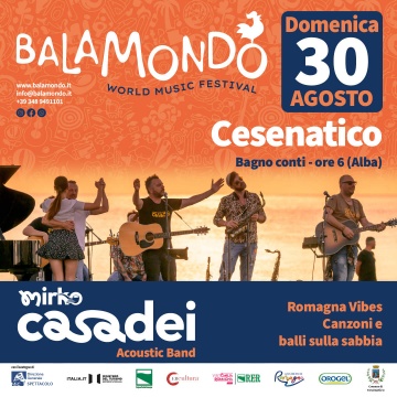 Balamondo - Romagna vibes, canzoni e balli sulla sabbia